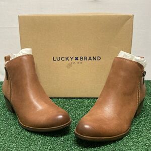 Lucky Brand Basel Tan Ankle Booties women’s size 7 (OKPM-07-042)
